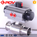 2 inch stainless steel 2way sanitary food grade ball valve